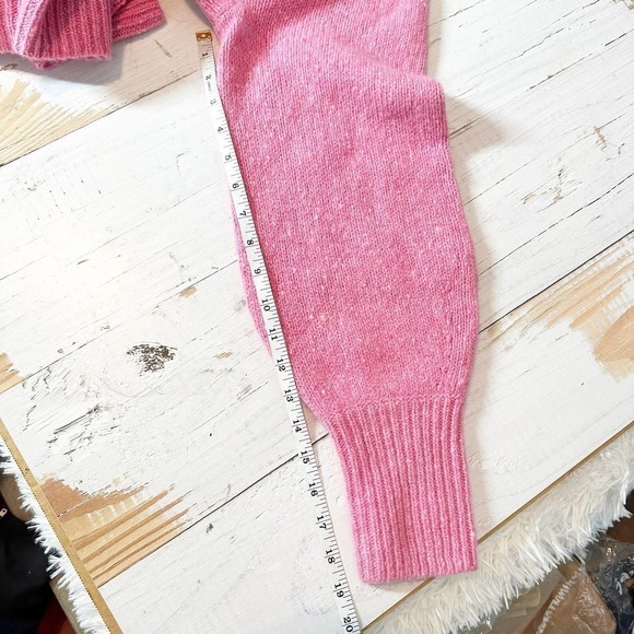 A.L.C Kari Barbie Pink Wool Cashmere Blend Sweater Size Small - Picture 8 of 10
